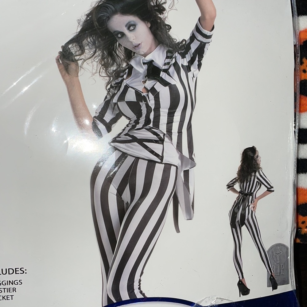 Graveyard ghost beetlejuice costume brand new never worn